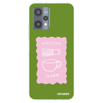 Picasee silikonový průhledný obal pro Realme 9 Pro 5G - Matcha club