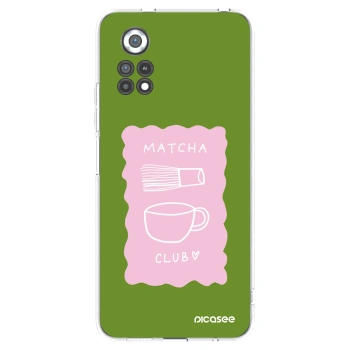 Picasee silikonový průhledný obal pro Xiaomi Poco X4 Pro 5G - Matcha club