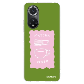 Picasee silikonový průhledný obal pro Huawei Nova 9 SE - Matcha club