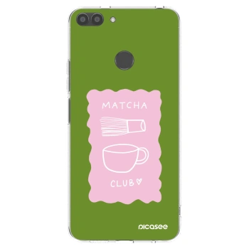 Picasee silikonový průhledný obal pro Huawei P Smart - Matcha club