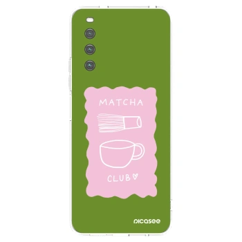 Picasee silikonový průhledný obal pro Sony Xperia 10 IV 5G - Matcha club