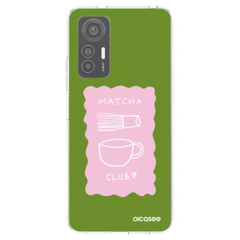 Picasee silikonový průhledný obal pro Xiaomi 12 Lite - Matcha club