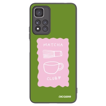 Picasee silikonový černý obal pro Xiaomi Redmi Note 11 Pro+ 5G - Matcha club