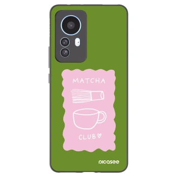 Picasee silikonový černý obal pro Xiaomi 12T Pro - Matcha club