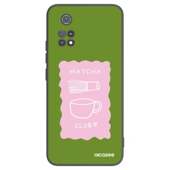 Picasee silikonový černý obal pro Xiaomi Poco M4 Pro - Matcha club