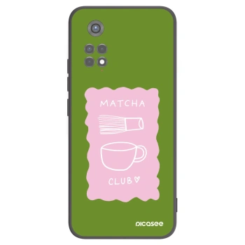 Picasee silikonový černý obal pro Xiaomi Redmi Note 11S 5G - Matcha club