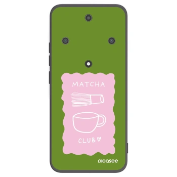 Picasee silikonový černý obal pro Honor Magic5 Lite 5G - Matcha club