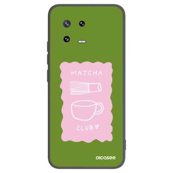 Picasee silikonový černý obal pro Xiaomi 13 Pro - Matcha club