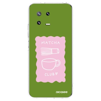Picasee silikonový průhledný obal pro Xiaomi 13 Pro - Matcha club