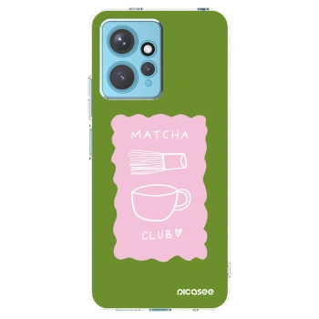 Picasee silikonový průhledný obal pro Xiaomi Redmi Note 12 4G - Matcha club