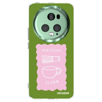 Picasee silikonový průhledný obal pro Honor Magic5 Pro - Matcha club