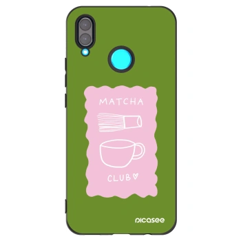 Picasee silikonový černý obal pro Huawei Nova 3 - Matcha club