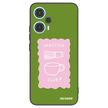 Picasee silikonový černý obal pro Xiaomi Poco F5 - Matcha club