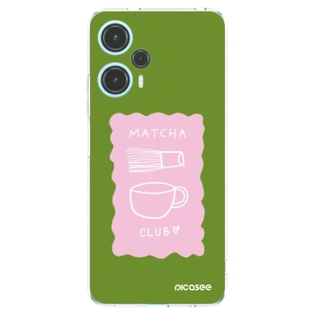 Picasee silikonový průhledný obal pro Xiaomi Poco F5 - Matcha club