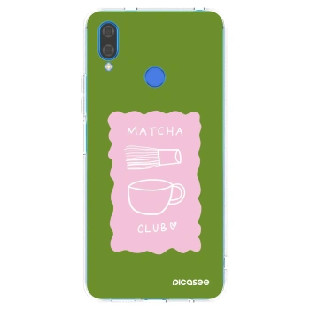 Picasee silikonový průhledný obal pro Huawei Nova 3i - Matcha club