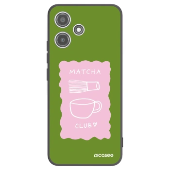 Picasee silikonový černý obal pro Xiaomi Redmi 12 5G - Matcha club