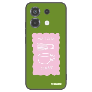 Picasee silikonový černý obal pro Xiaomi Poco X6 - Matcha club