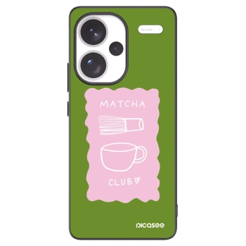 Picasee silikonový černý obal pro Xiaomi Redmi Note 13 Pro+ 5G - Matcha club