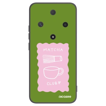 Picasee silikonový černý obal pro Honor Magic6 Lite 5G - Matcha club