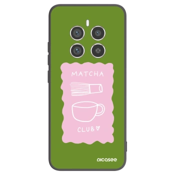 Picasee silikonový černý obal pro Realme 12 Pro 5G - Matcha club