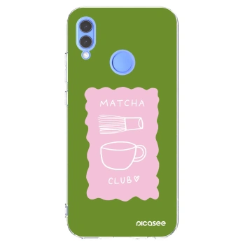 Picasee silikonový průhledný obal pro Honor 10 Lite - Matcha club