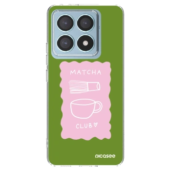 Picasee silikonový průhledný obal pro Xiaomi 14T Pro - Matcha club