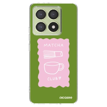 Picasee silikonový průhledný obal pro Xiaomi 14T - Matcha club