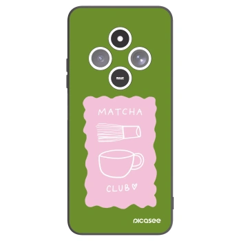 Picasee silikonový černý obal pro Xiaomi Redmi 14C - Matcha club