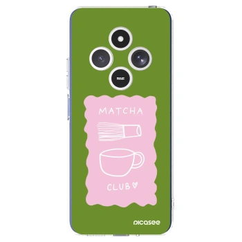 Picasee silikonový průhledný obal pro Xiaomi Redmi 14C - Matcha club