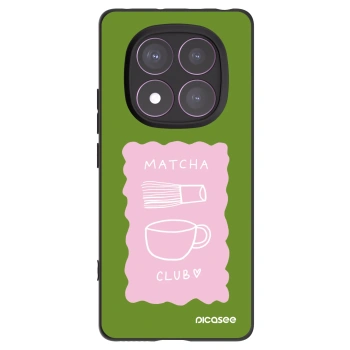 Picasee silikonový černý obal pro Xiaomi Redmi Note 14 Pro 4G - Matcha club