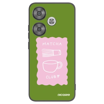 Picasee silikonový černý obal pro Xiaomi Poco F6 - Matcha club