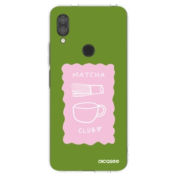 Picasee silikonový průhledný obal pro Xiaomi Redmi 7 - Matcha club