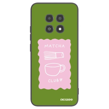 Picasee silikonový černý obal pro Realme 12X - Matcha club