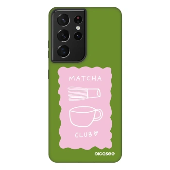 Obal pro Samsung Galaxy S21 Ultra 5G G998B - Matcha club