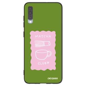 Picasee silikonový černý obal pro Samsung Galaxy A70 A705F - Matcha club