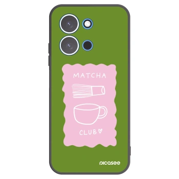 Picasee silikonový černý obal pro Xiaomi Redmi 15C 4G - Matcha club