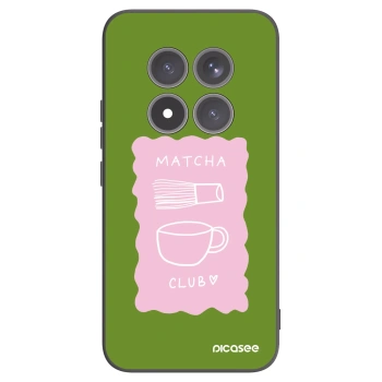 Picasee silikonový černý obal pro Xiaomi Redmi Note 15 Pro+ - Matcha club