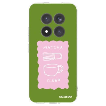 Picasee silikonový průhledný obal pro Xiaomi Redmi Note 15 Pro+ - Matcha club