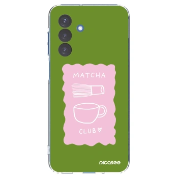 Picasee silikonový průhledný obal pro Samsung Galaxy A17 5G - Matcha club