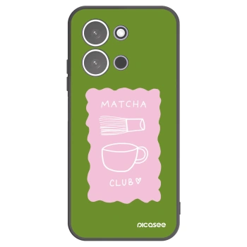 Picasee silikonový černý obal pro Xiaomi Redmi 15C 5G - Matcha club