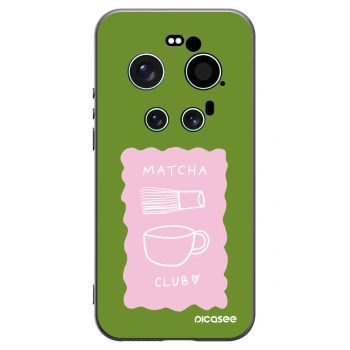 Picasee silikonový černý obal pro Xiaomi 17 Ultra - Matcha club