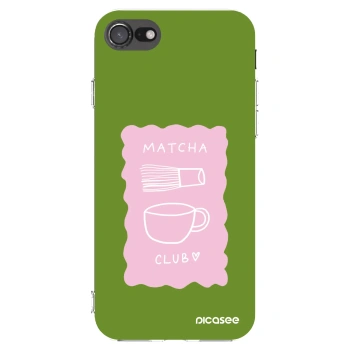 Picasee silikonový průhledný obal pro Apple iPhone 8 - Matcha club