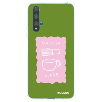 Picasee silikonový průhledný obal pro Huawei Nova 5T - Matcha club