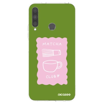 Picasee silikonový průhledný obal pro Huawei P40 Lite E - Matcha club