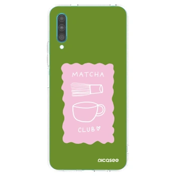 Picasee silikonový průhledný obal pro Samsung Galaxy A30s A307F - Matcha club