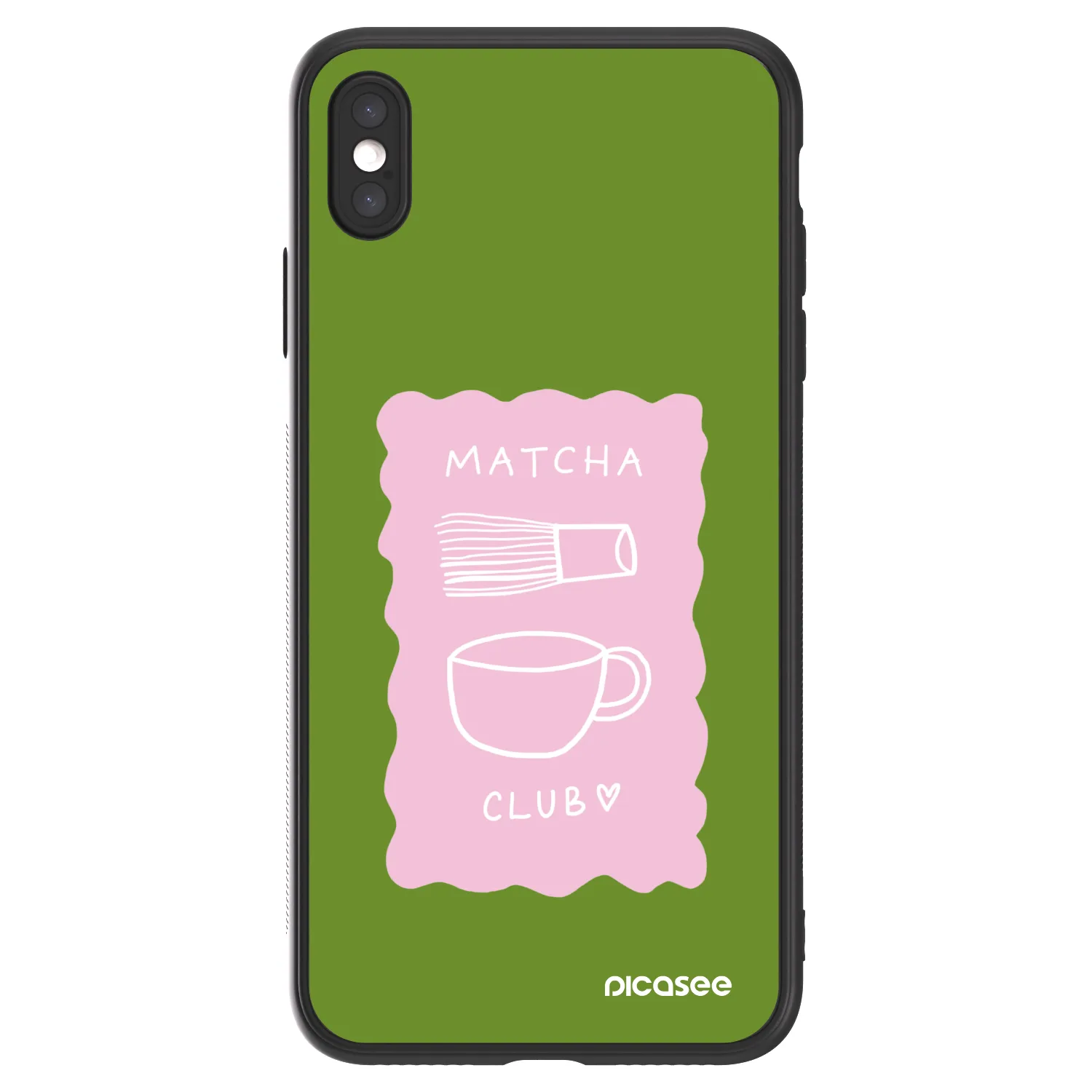 Picasee ULTIMATE CASE pro Apple iPhone XS Max - Matcha club