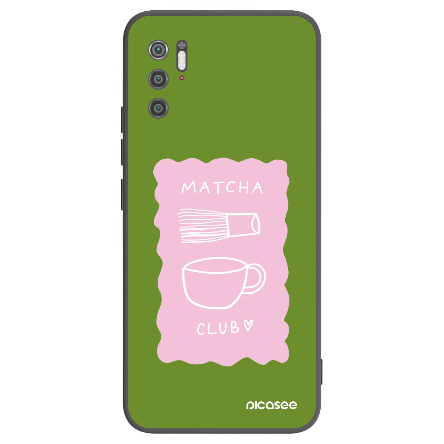 Picasee silikonový černý obal pro Xiaomi Poco M3 Pro 5G - Matcha club