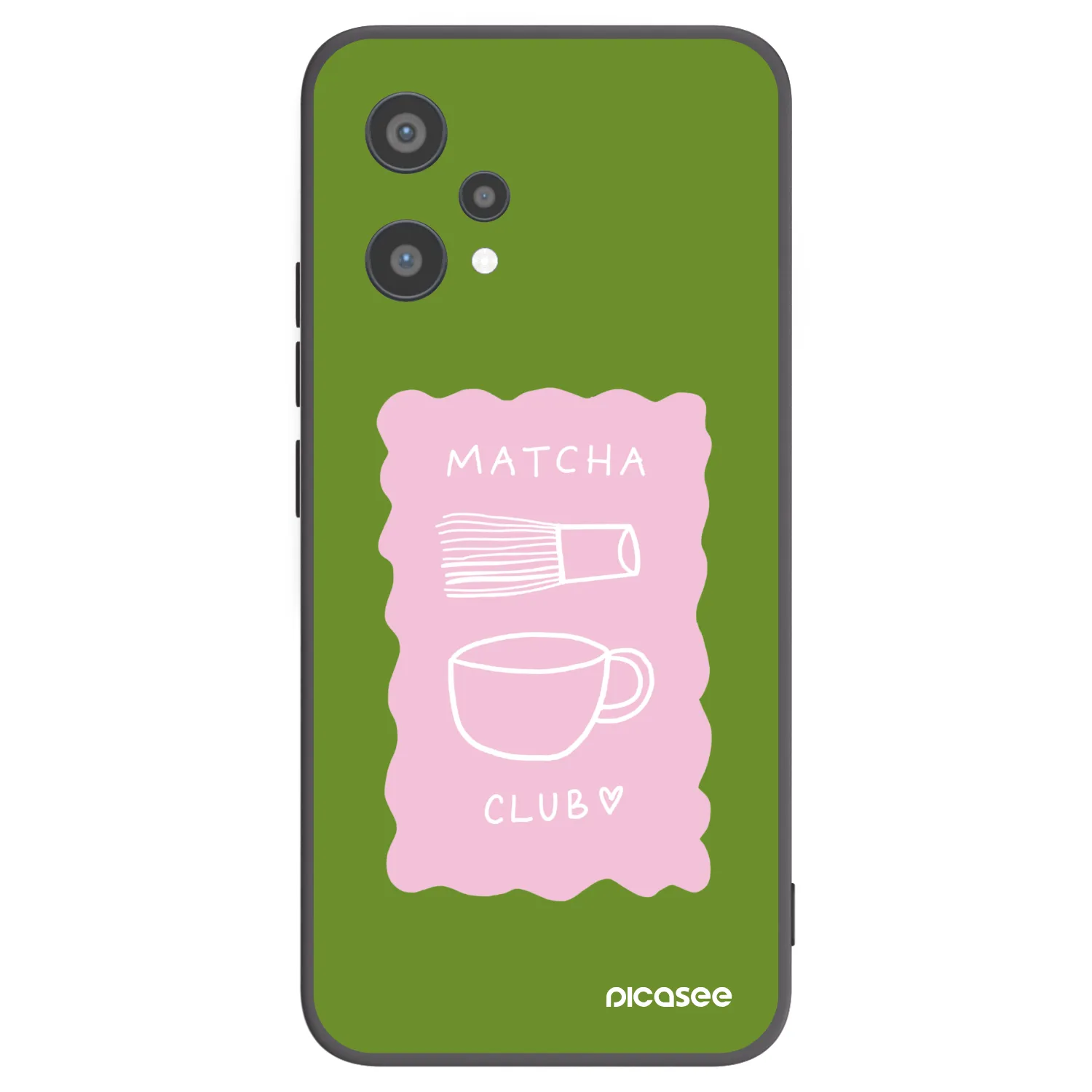 Picasee silikonový černý obal pro Realme 9 Pro 5G - Matcha club