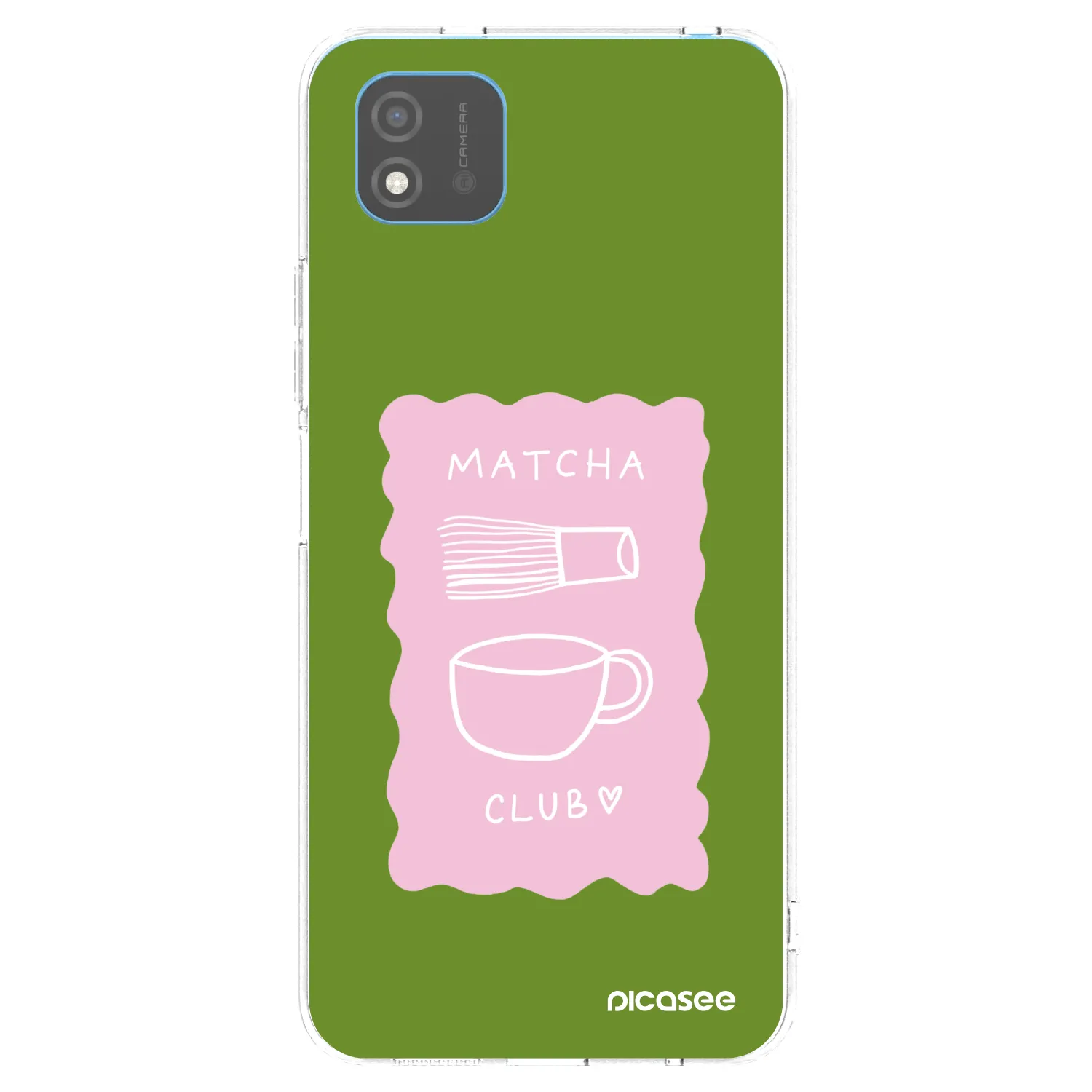 Picasee silikonový průhledný obal pro Realme C11 (2021) - Matcha club