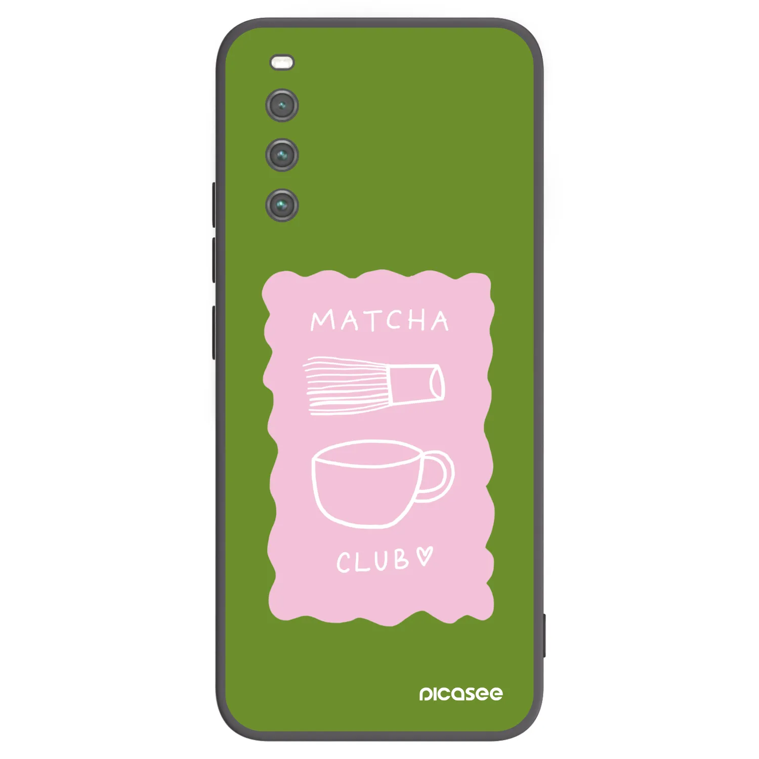 Picasee silikonový černý obal pro Sony Xperia 10 IV 5G - Matcha club
